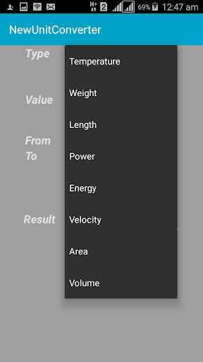 New Unit Converter screenshot 2