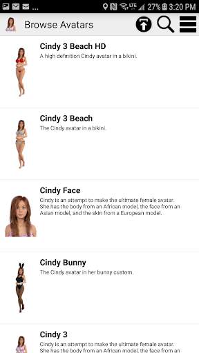 My Virtual Girlfriend Cindy screenshot 3