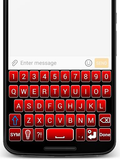 Flashing Keyboard - 8 Themes screenshot 1