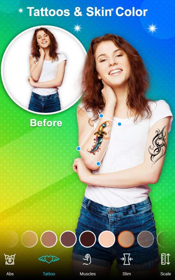 Beauty : Girls Hair Styles Editor, Muscles, Abs screenshot 5