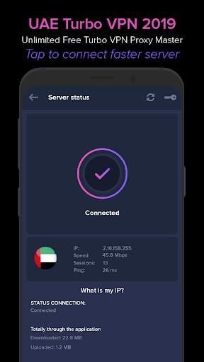 UAE VPN 2019 - Unlimited Free VPN Proxy Master screenshot 4