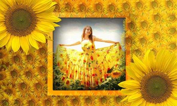 Sunflower Photo frames 6 تصوير الشاشة