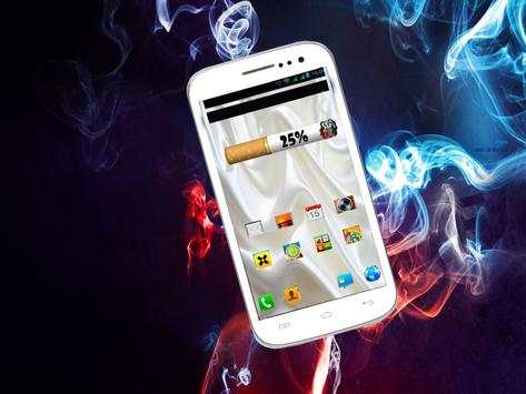 Cigarette Battery Widget screenshot 1