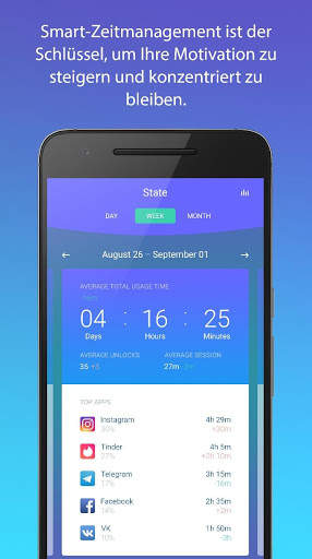 Live Real - Track applications usage time! screenshot 3
