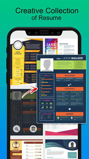 CV MAKER RESUME BUILDER स्क्रीनशॉट 4