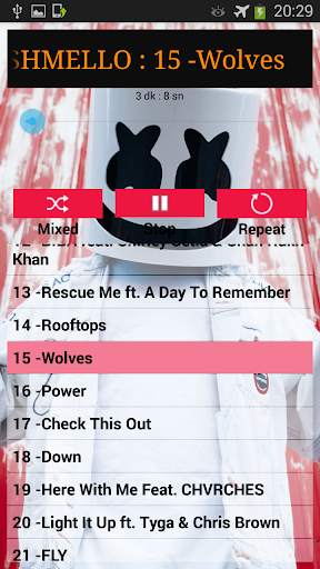 Marshmello So-ngs Offline screenshot 2