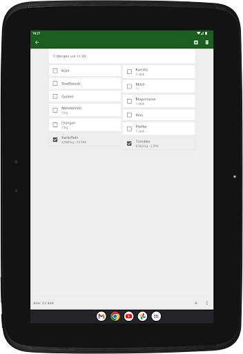 My Shopping List (with widget) screenshot 9