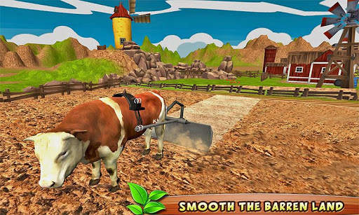 Bull Farming Village Farm 3D screenshot 1