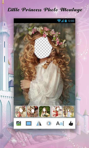 Little Princess Photo Montage скриншот 2