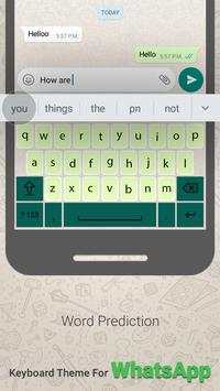 Keyboard Theme For Whatsapp screenshot 4