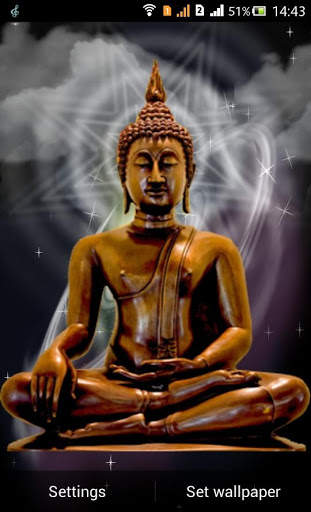 Lord Buddha Live Wallapaper screenshot 3