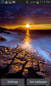 Rock Shore Live Wallpaper screenshot 1