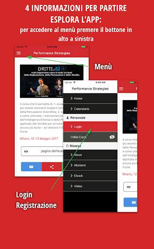 Performance APP screenshot 1