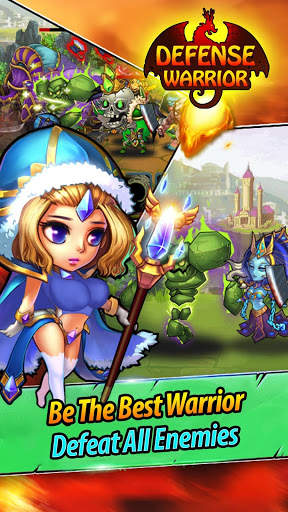 Defense Warrior: Castle Battle Offline screenshot 1