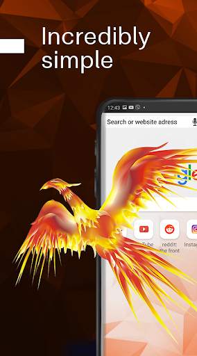 Web Browser - Private Browser With Free VPN screenshot 1
