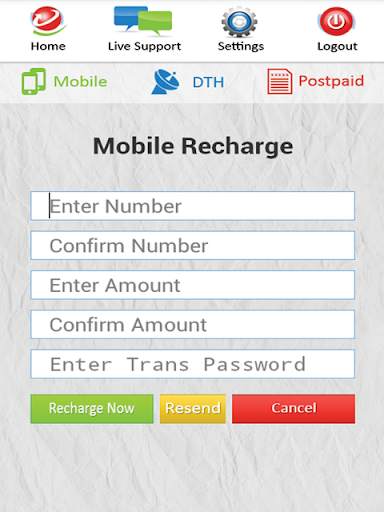 My Recharge With Live Supports screenshot 12