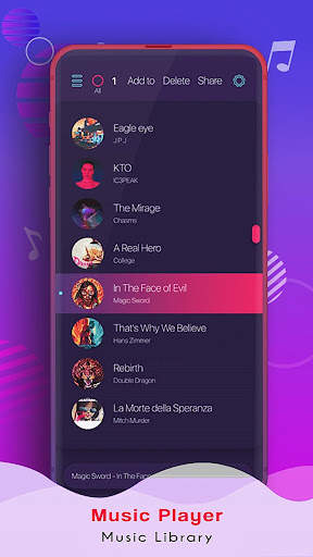 Music Player HIAWEI MATE 30 Mp3 Player स्क्रीनशॉट 2