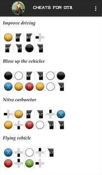 Cheats For GTA   Solutions screenshot 3