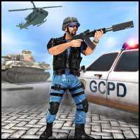 Crime Vice Simulator : Miami Police Games logo