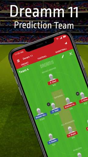 Dream Team 11 - Live Cricket Score and Prediction screenshot 4