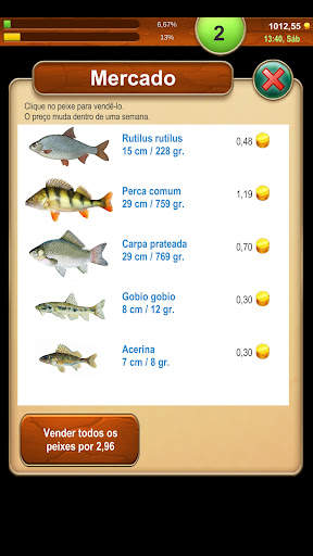 Fishing Baron - jogo de pesca screenshot 5