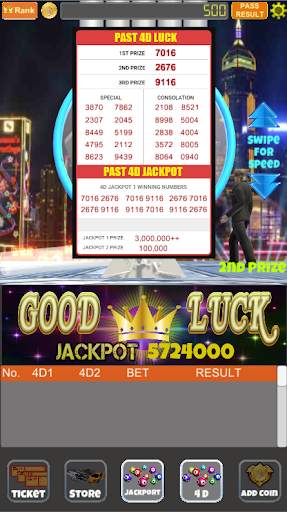 4D Live Lottery Game screenshot 3