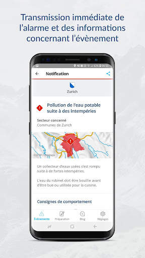 Alertswiss screenshot 2