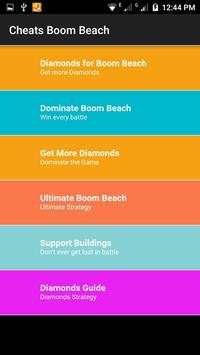 Cheats Boom Beach screenshot 1