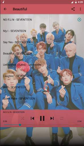 Seven Teen Album Of Music screenshot 1