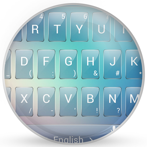Keyboard Theme Glass Blur icon