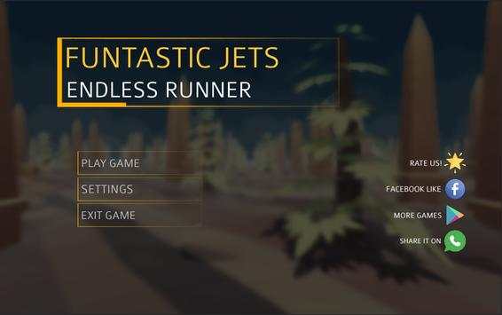 Funtastic Jets Endless Runner screenshot 1