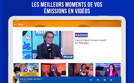 Nostalgie : Radio, Podcasts screenshot 7