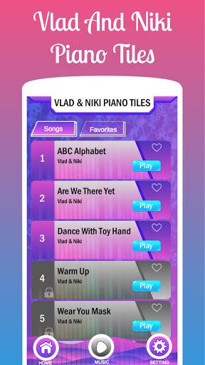 Vlad And Niki 🎹 Piano Tiles screenshot 2