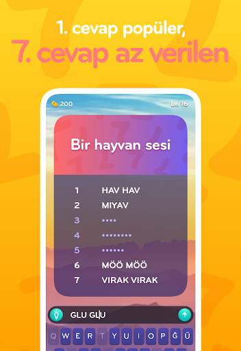 Top 7 - Aile Kelime Oyunu screenshot 6