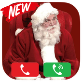Fake Call and Message From Santa Claus Tracker icon