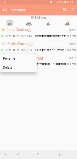 Call Recorder - Automatic Phone Call Recorder screenshot 1