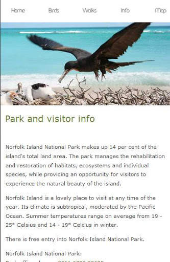 Norfolk Island Birds screenshot 5