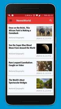 NewsWorld screenshot 1