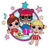Cute Surprise Lol Dolls For WhatsApp-WAStickerApps icon