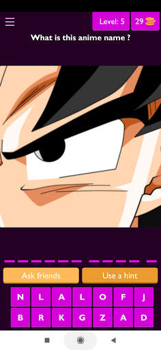 Quiz Anime & Manga Game screenshot 1