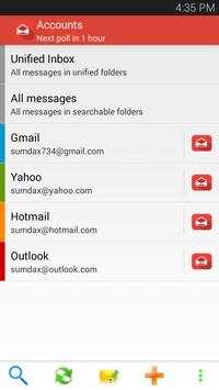Sync Gmail - Android App screenshot 1