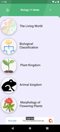 Class 11 Biology Notes screenshot 2