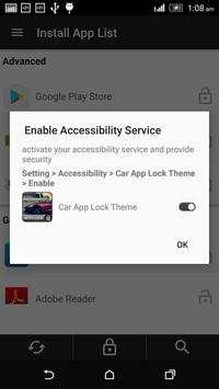 Car App Lock Theme screenshot 4