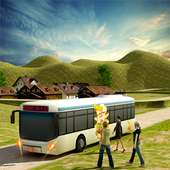 Coach Bus Offroad Down Hill logo