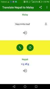 Translate Nepali to Malay 4 تصوير الشاشة