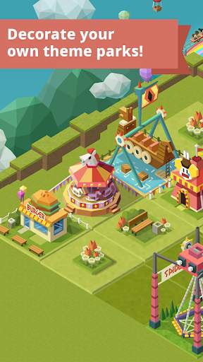 Merge Tycoon: 2048 Theme Park screenshot 2