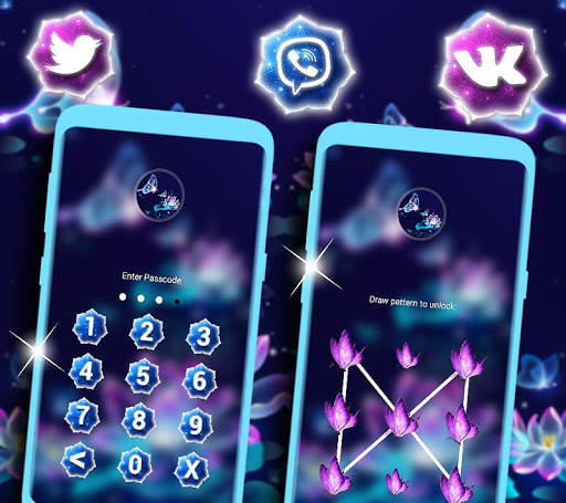 Neon Lotus Launcher Theme screenshot 5