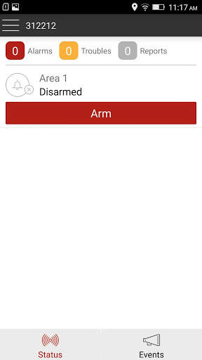 My Home Alarm screenshot 2