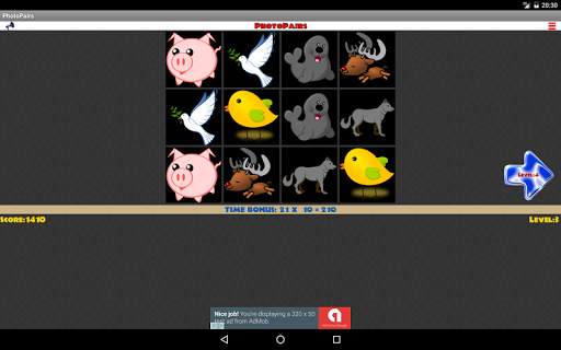 PhotoPairs. Memory game. screenshot 13