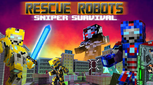 Rescue Robots Sniper Survival screenshot 1